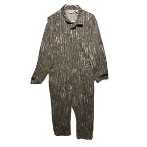 Vintage Walls Master Made In USA Camo Coveralls Hunting Jumpsuit Mens Large